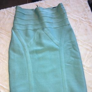 Bebe Teal pencil skirt. Small